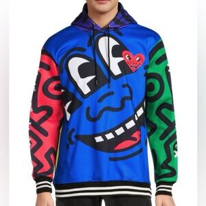 Members Only Haring Graphic Hoodie Size Medium